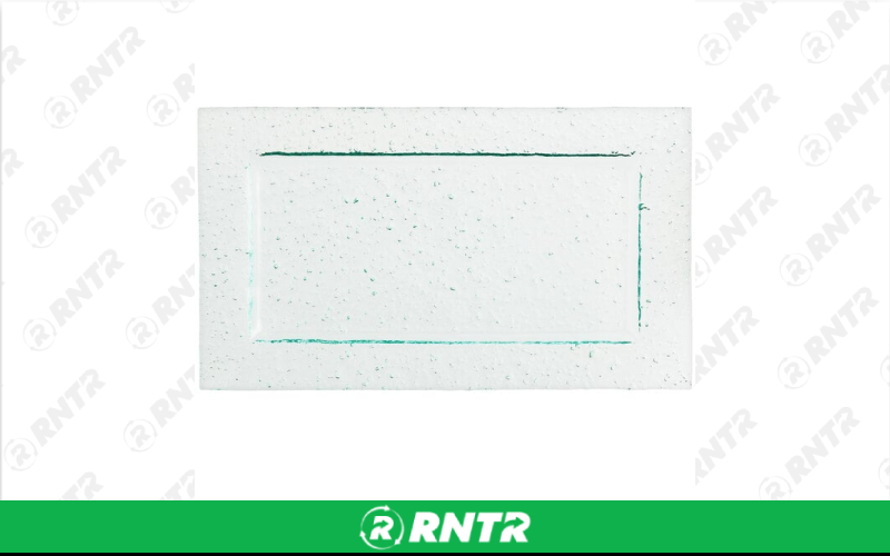 Generic Small Rectangular Tray - 8 x 11 Long - Green Tinted Glass – For rent in Hiram, Georgia – Unlimited Party Rental | RNTR.com – Image 1 of 1