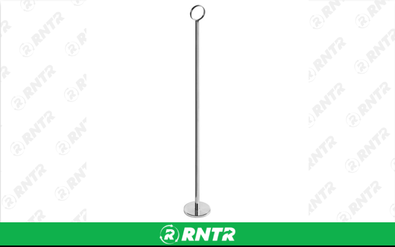 Generic Table Number Stand - 18 H Chrome – For rent in Hiram, Georgia – Unlimited Party Rental | RNTR.com – Image 1 of 1