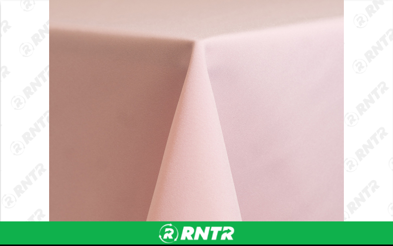 Generic Table Runner - 12 x 108 - Pastel Pink – For rent in Hiram, Georgia – Unlimited Party Rental | RNTR.com – Image 1 of 1
