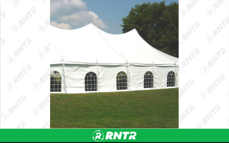 Generic Tent Sides - Cathedral Window (per foot) – For rent in Hiram, Georgia – Unlimited Party Rental | RNTR.com – Image 1 of 1