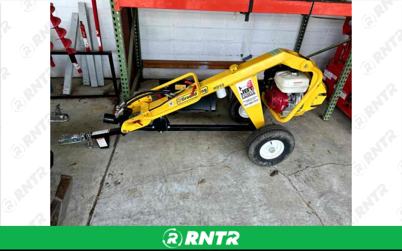 Ground Hog Towable Post Hole Digger – For rent in Guyton, Georgia – Guyton Tool Rental | RNTR.com – Image 3 of 3