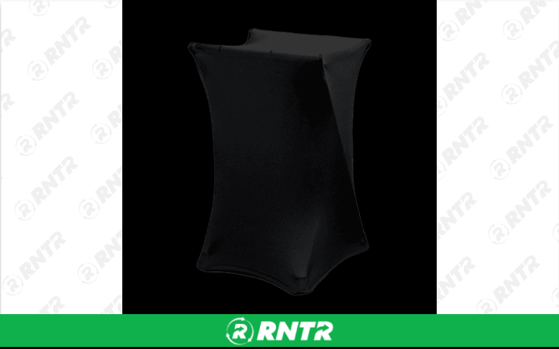 Generic Tray Stand Cover - Black – For rent in Hiram, Georgia – Unlimited Party Rental | RNTR.com – Image 1 of 1