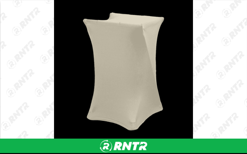 Generic Tray Stand Cover - Ivory – For rent in Hiram, Georgia – Unlimited Party Rental | RNTR.com – Image 1 of 1