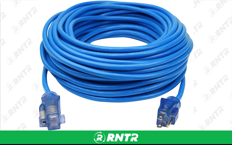 Generic 100 ft. Extension Cords -  12/3 – For rent in howell, new-jersey – Mr. Happy Party Rentals | RNTR.com – Image 1