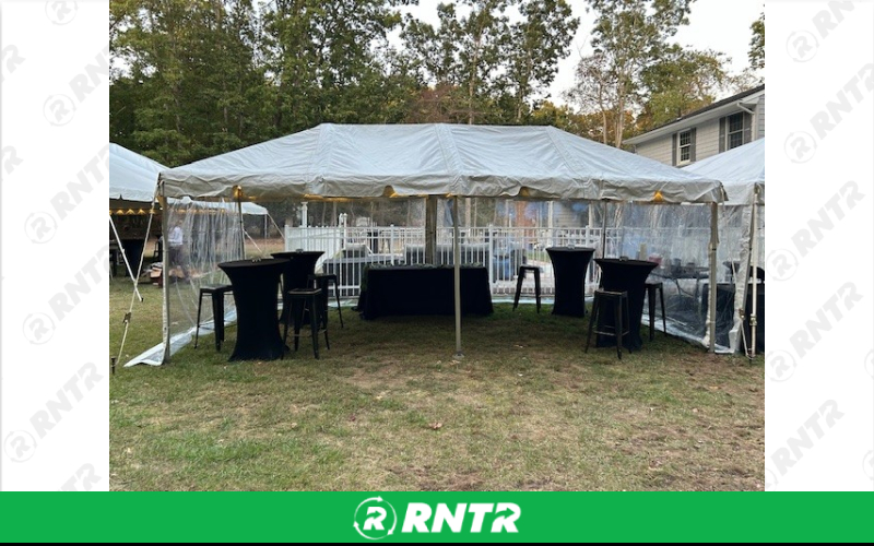 Generic 10x20 Frame Tent (1 Tent) – For rent in Howell, New Jersey – Mr. Happy Party Rentals | RNTR.com – Image 2 of 2