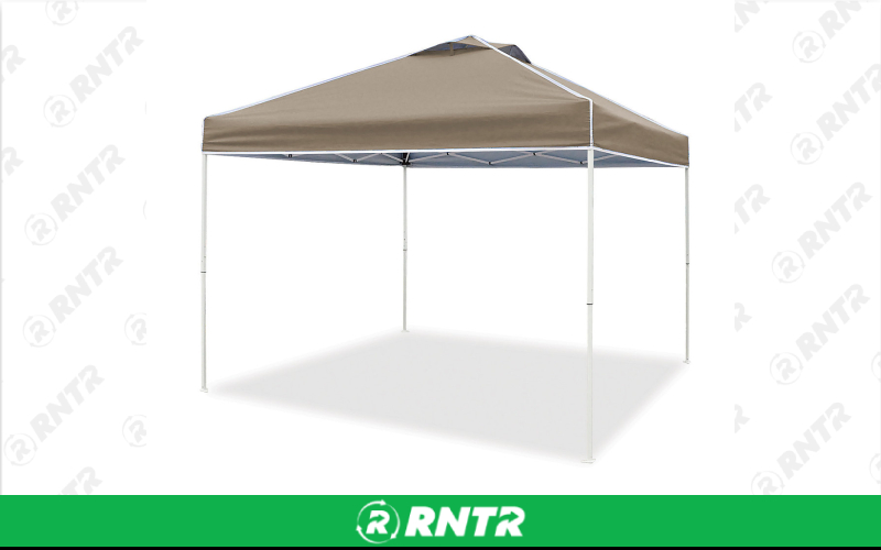 Generic 10ft x 10ft Tent - Khaki – For rent in lilburn, georgia – JVC's Party Rentals & Event Hall | RNTR.com – Image 1