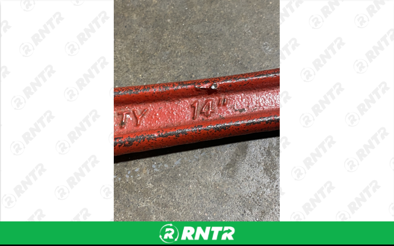 Unbranded 14-Inch Pipe Wrench – Heavy-Duty Hand Tool for Plumbing and Mechanical Work – For rent in mesa, arizona – Appliance Parts Connection | RNTR.com – Image 1