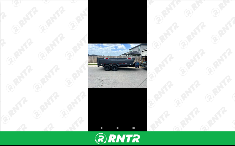 14' Horizion 14' DUMP TRAILER – For rent in Converse, Texas – Cain's Decorative Concrete | RNTR.com – Image 3 of 3