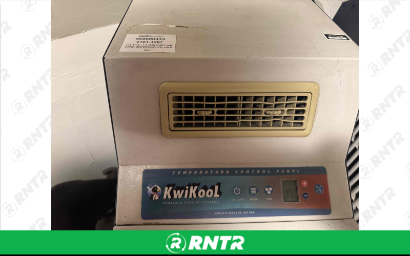 KWIKOOL 1.5 TON PORTABLE AIR COND WATERCOOLED 120 V – For rent in apache-junction, arizona – Fastrack AZ | RNTR.com – Image 1