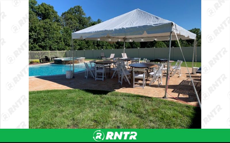 Generic 15x15 Frame Tent – For rent in howell, new-jersey – Mr. Happy Party Rentals | RNTR.com – Image 1