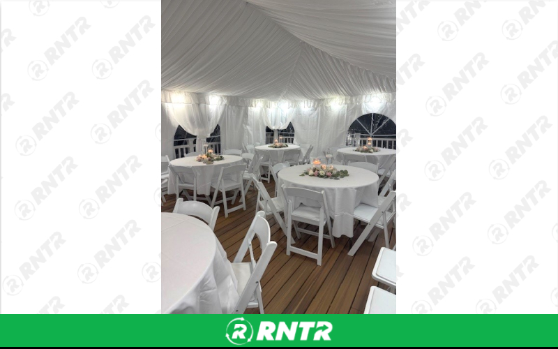 Generic 15x30 Elegant Tent (See Details for what is included and options) – For rent in Howell, New Jersey – Mr. Happy Party Rentals | RNTR.com – Image 2 of 3
