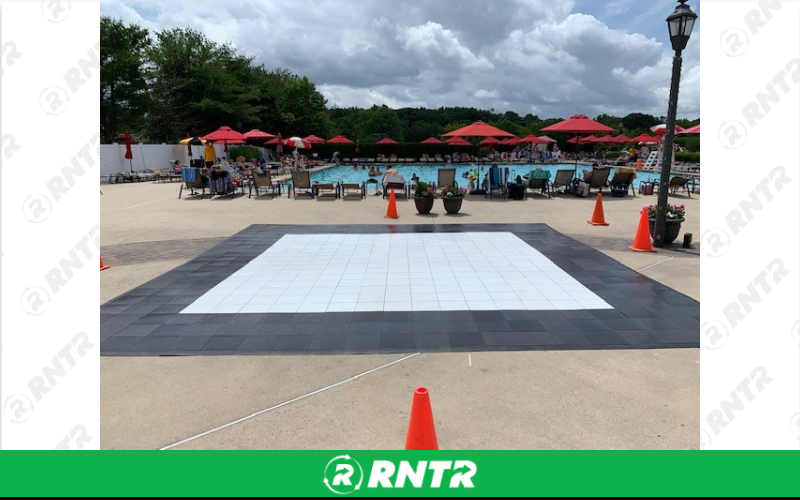 Generic 15'x15' Dance Floor -  up to 50 guests – For rent in howell, new-jersey – Mr. Happy Party Rentals | RNTR.com – Image 1