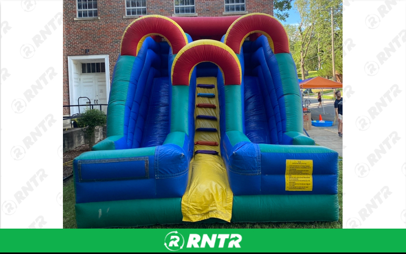 Generic 16ft Double Slide – For rent in little-rock, arkansas – Mr Calvins Bouncers | RNTR.com – Image 1