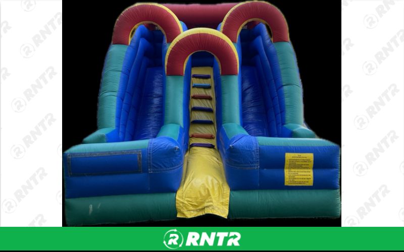Generic 16ft Double Slide – For rent in Little Rock, Arkansas – Mr Calvins Bouncers | RNTR.com – Image 2 of 2