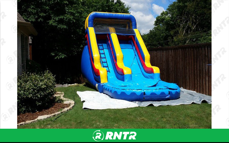 Generic 16Ft Front Load Water Slide – For rent in Sachse, Texas – Fun Times Party Rental | RNTR.com – Image 2 of 3