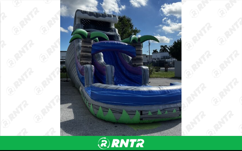 Generic 18 Ft Tornado water slide – For rent in mangonia-park, florida – kids bounce 4 fun | RNTR.com – Image 1
