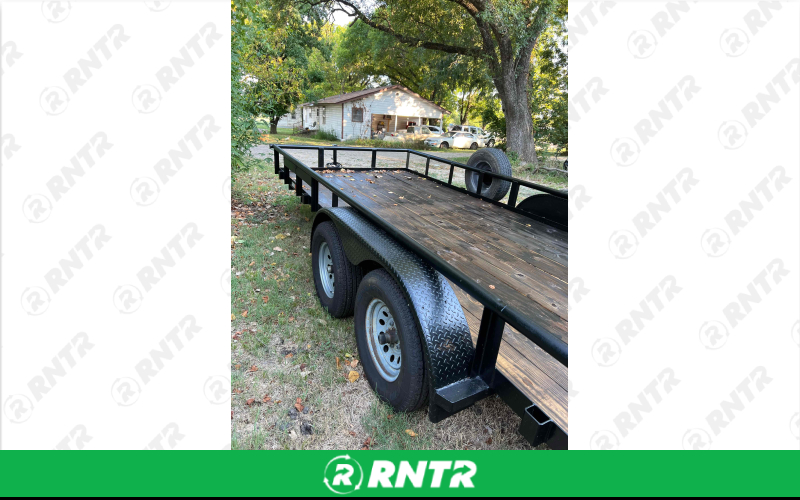 hmde 18' pipe top utility trailer with gate – For rent in Ferris, Texas – Kyle McMillin | RNTR.com – Image 2 of 10