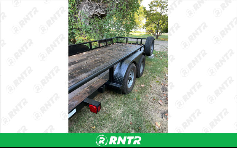 hmde 18' pipe top utility trailer with gate – For rent in Ferris, Texas – Kyle McMillin | RNTR.com – Image 3 of 10