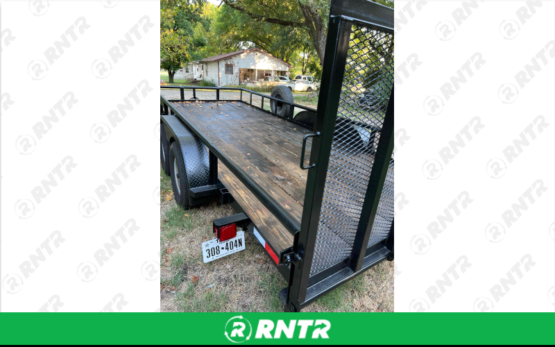 hmde 18' pipe top utility trailer with gate – For rent in Ferris, Texas – Kyle McMillin | RNTR.com – Image 4 of 10