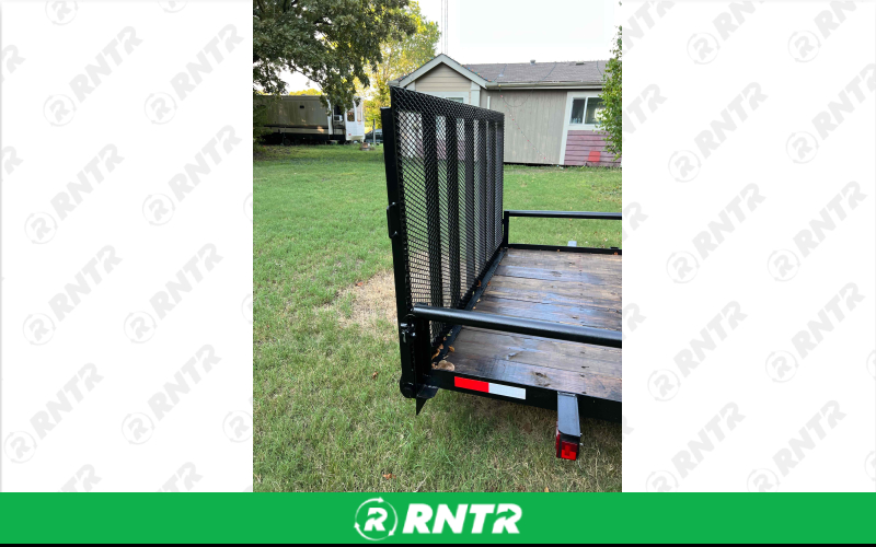 hmde 18' pipe top utility trailer with gate – For rent in Ferris, Texas – Kyle McMillin | RNTR.com – Image 6 of 10