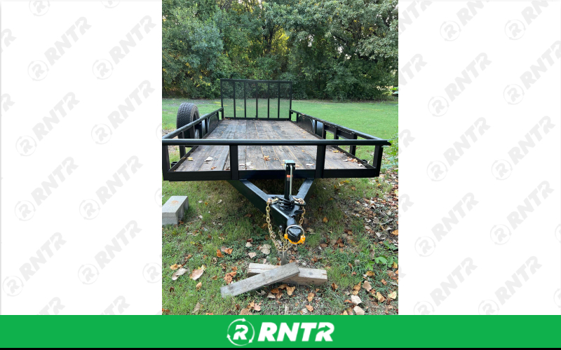 hmde 18' pipe top utility trailer with gate – For rent in Ferris, Texas – Kyle McMillin | RNTR.com – Image 7 of 10