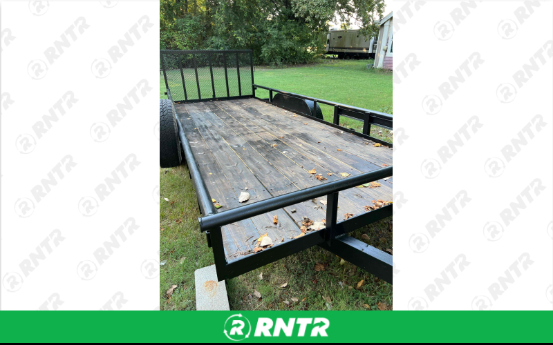 hmde 18' pipe top utility trailer with gate – For rent in Ferris, Texas – Kyle McMillin | RNTR.com – Image 8 of 10