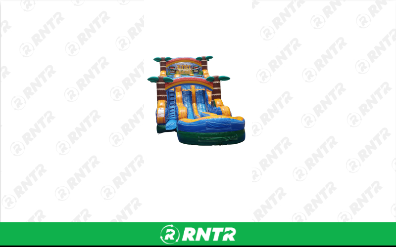 HEC 18' Tiki Plunge – For rent in Orlando, Florida – King of Bounce | RNTR.com – Image 2 of 2