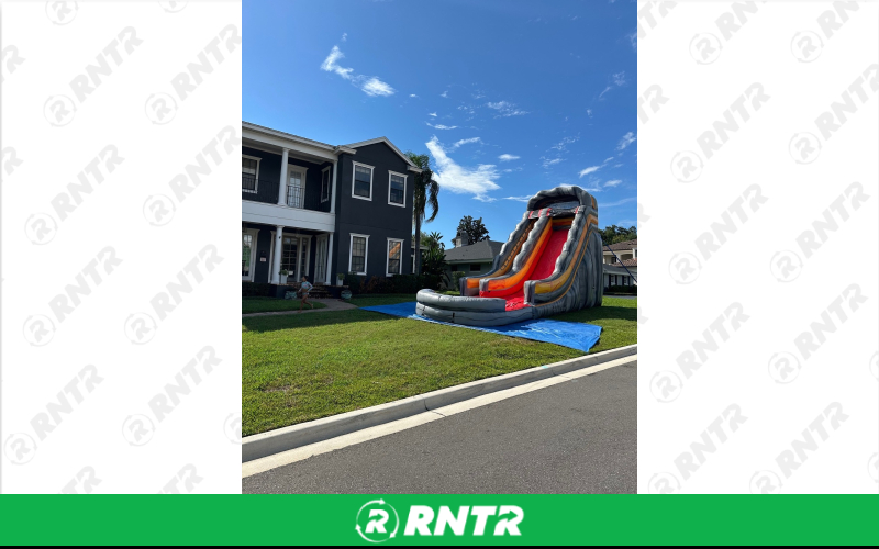 Generic 18ft Volcano Slide – For rent in Orlando, Florida – King of Bounce | RNTR.com – Image 2 of 3