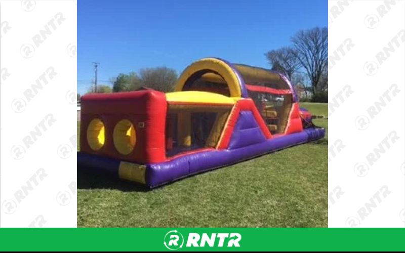 N-Flatables 2 Lane Inflatable Obstacle Course – For rent in hermitage, tennessee – Chief Rental Inc. | RNTR.com – Image 1