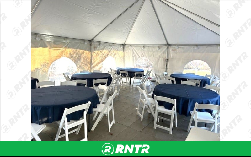 Generic 20x30 Heated Tent Package -  Warmer Tension Tent – For rent in Howell, New Jersey – Mr. Happy Party Rentals | RNTR.com – Image 3 of 3