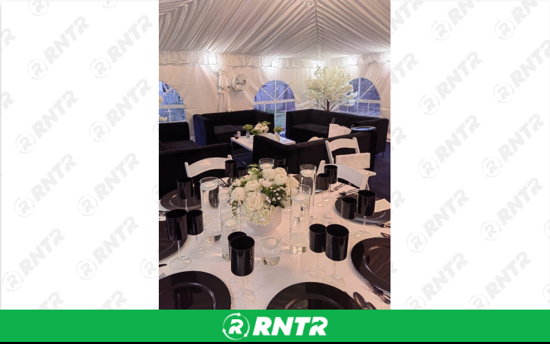 Generic 20x40 Elegant Tent (See Details for what is included and options) – For rent in Howell, New Jersey – Mr. Happy Party Rentals | RNTR.com – Image 2 of 3