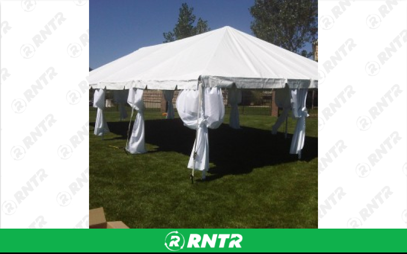 Generic 20x40 Frame Tent (1 Tent) – For rent in Howell, New Jersey – Mr. Happy Party Rentals | RNTR.com – Image 2 of 2