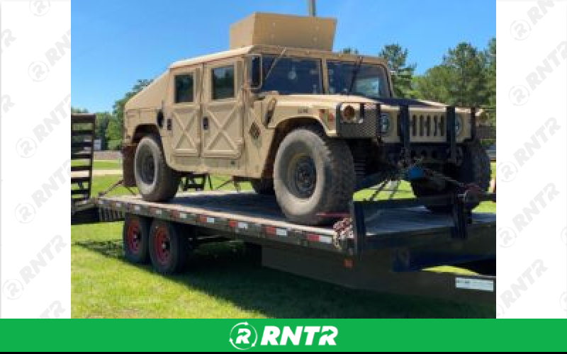 Generic 20ft (2ft dove) Solid Wood Deck Equipment Hauler - 10K Capacity – For rent in norcross, georgia – SKYLINE RENTALS | RNTR.com – Image 1