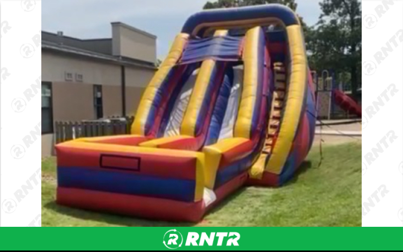 Generic 20ft Double Slide – For rent in little-rock, arkansas – Mr Calvins Bouncers | RNTR.com – Image 1