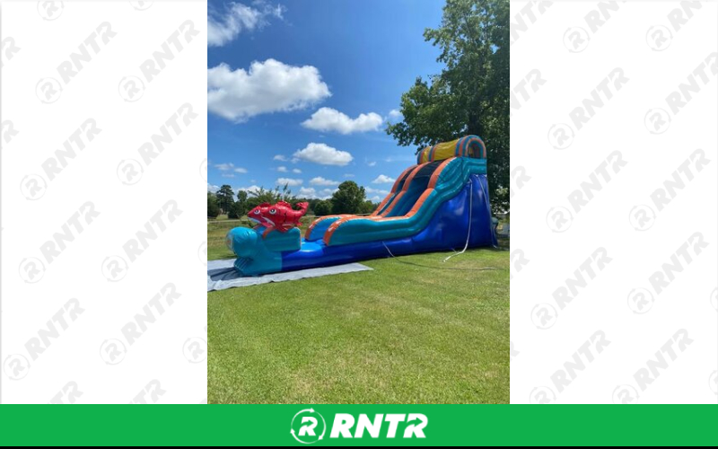 HEC 22' Wet/Dry Kahuna Slide – For rent in orlando, florida – King of Bounce | RNTR.com – Image 1