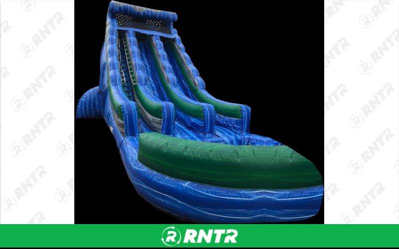 Generic 22Ft River Wave Double Lane Water Slide – For rent in Sachse, Texas – Fun Times Party Rental | RNTR.com – Image 3 of 3