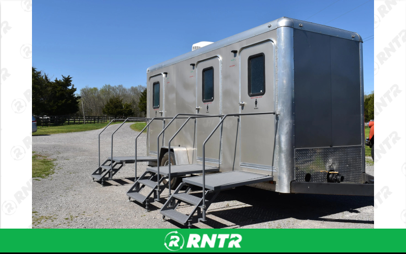 Generic 3-Stall Luxury Portable Restroom – For rent in hermitage, tennessee – Chief Rental Inc. | RNTR.com – Image 1