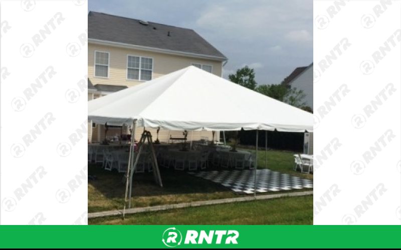 Generic 30x30 Frame Tent – For rent in Howell, New Jersey – Mr. Happy Party Rentals | RNTR.com – Image 2 of 2