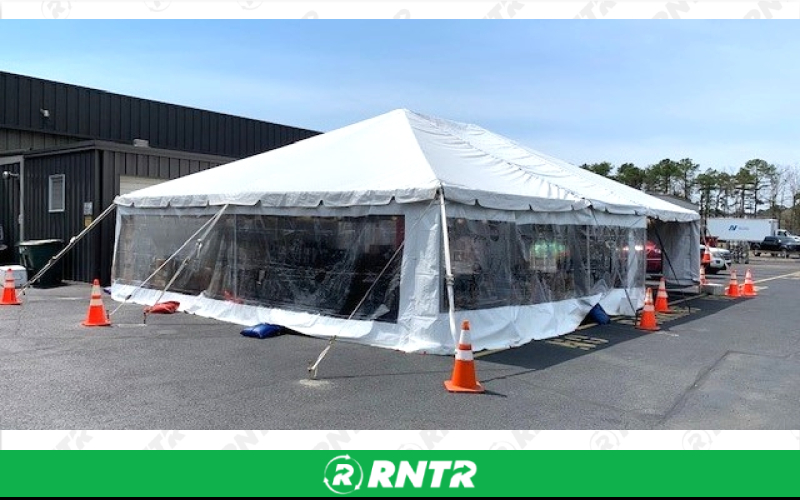 Generic 30x30 Heated Tent Package – For rent in howell, new-jersey – Mr. Happy Party Rentals | RNTR.com – Image 1