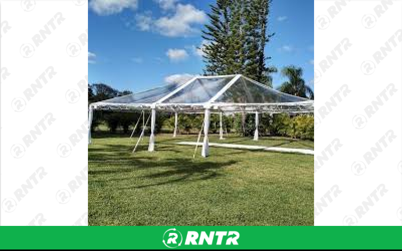 Generic 30x40 Clear Top Tent – For rent in howell, new-jersey – Mr. Happy Party Rentals | RNTR.com – Image 1