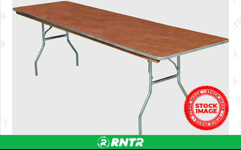 Generic 30x8' RECTANGULAR TABLE – For rent in Pelican Rapids, Minnesota – LAKELAND GENERAL STORE | RNTR.com – Image 1 of 1