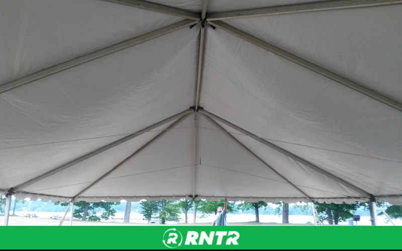 Generic 30'x45' Frame Tent – For rent in Seneca Falls, New York – Upstate Party Rental inc | RNTR.com – Image 2 of 3