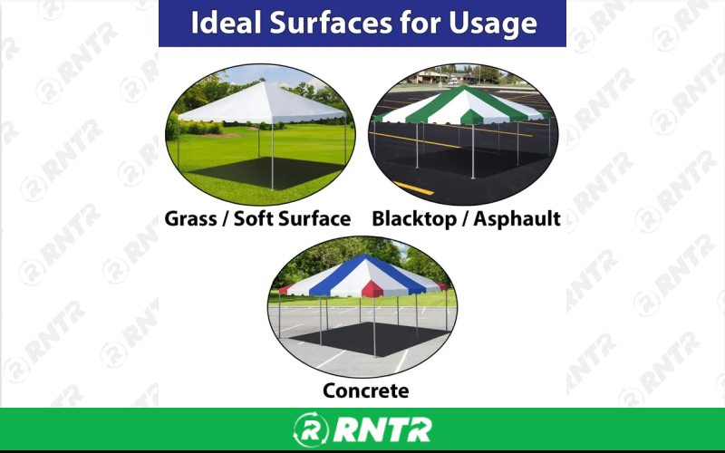 Generic 30'x45' Frame Tent – For rent in Seneca Falls, New York – Upstate Party Rental inc | RNTR.com – Image 3 of 3