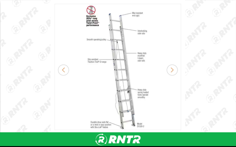 werner 32' ladder – For rent in el-granada, california – Mullins Construction | RNTR.com – Image 1