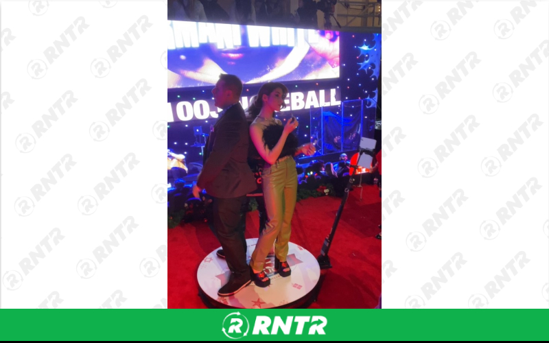 Generic 360 Photobooth - 3 Hours  w/ Attendant & Props – For rent in howell, new-jersey – Mr. Happy Party Rentals | RNTR.com – Image 1