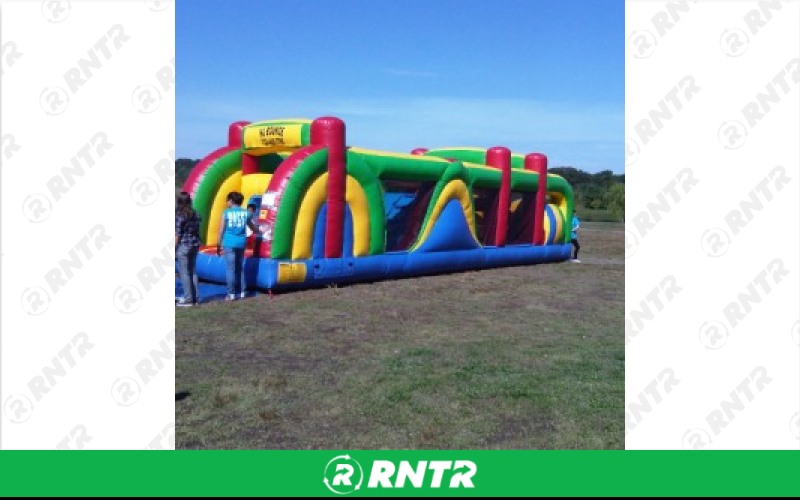 Generic 38' Dual Lane – For rent in howell, new-jersey – Mr. Happy Party Rentals | RNTR.com – Image 1