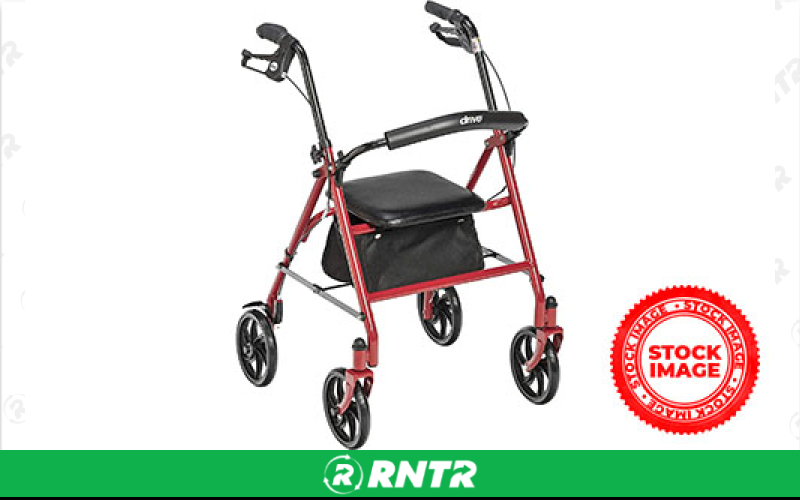 Generic 4 Wheel Rollator – For rent in boynton-beach, florida – Home Medical Supply | RNTR.com – Image 1
