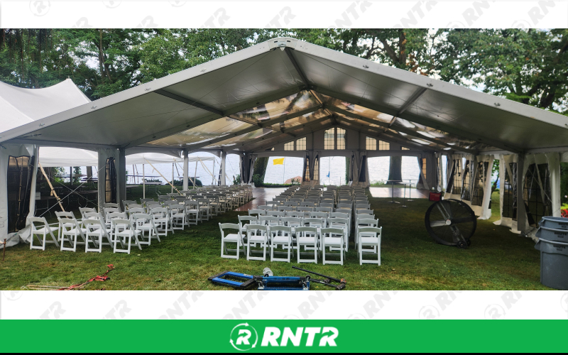 GrandChamp 40'x45' Structure Tent – For rent in Seneca Falls, New York – Upstate Party Rental inc | RNTR.com – Image 2 of 2