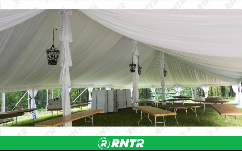 Generic 40'x80' Canopy Tent – For rent in Seneca Falls, New York – Upstate Party Rental inc | RNTR.com – Image 4 of 4