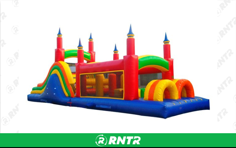 Generic 40' Titan Obstacle Course – For rent in Vancouver, Washington – Bounce-n-Battle | RNTR.com – Image 1 of 2